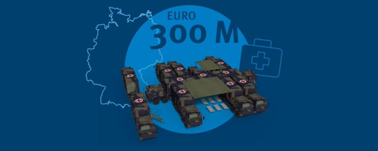 Mobile medical containers for the Bundeswehr
