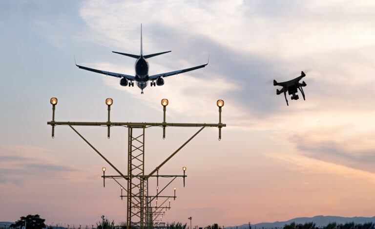 Mobile network to detect drones